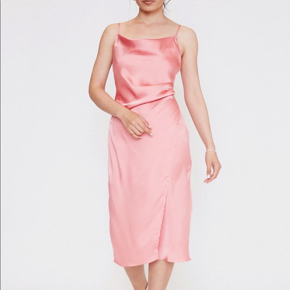 THE LATEST SCOOP Cowl Slip Dress - Picture 3 of 3